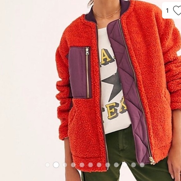 Free People Rivington Sherpa Jacket - Picture 4 of 16